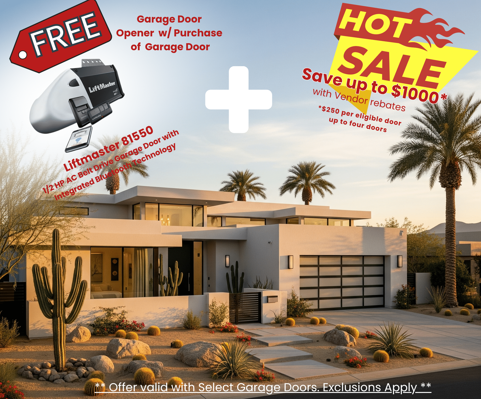 free liftmaster 81550 garage door opener promotion july 2025