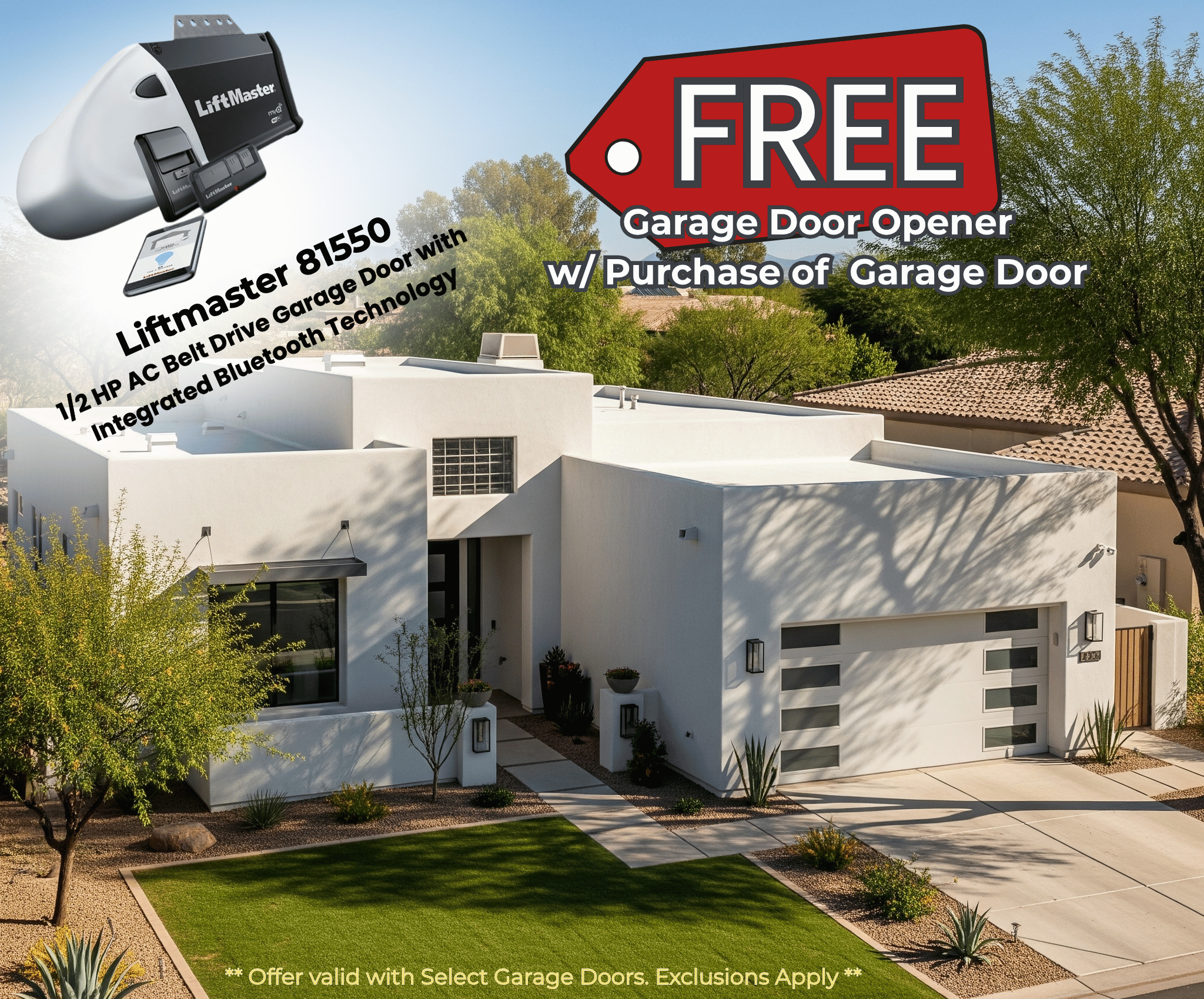 free liftmaster 81550 garage door opener promotion july 2025